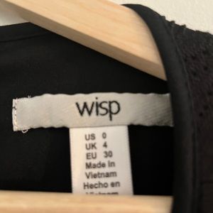 Black cocktail dress